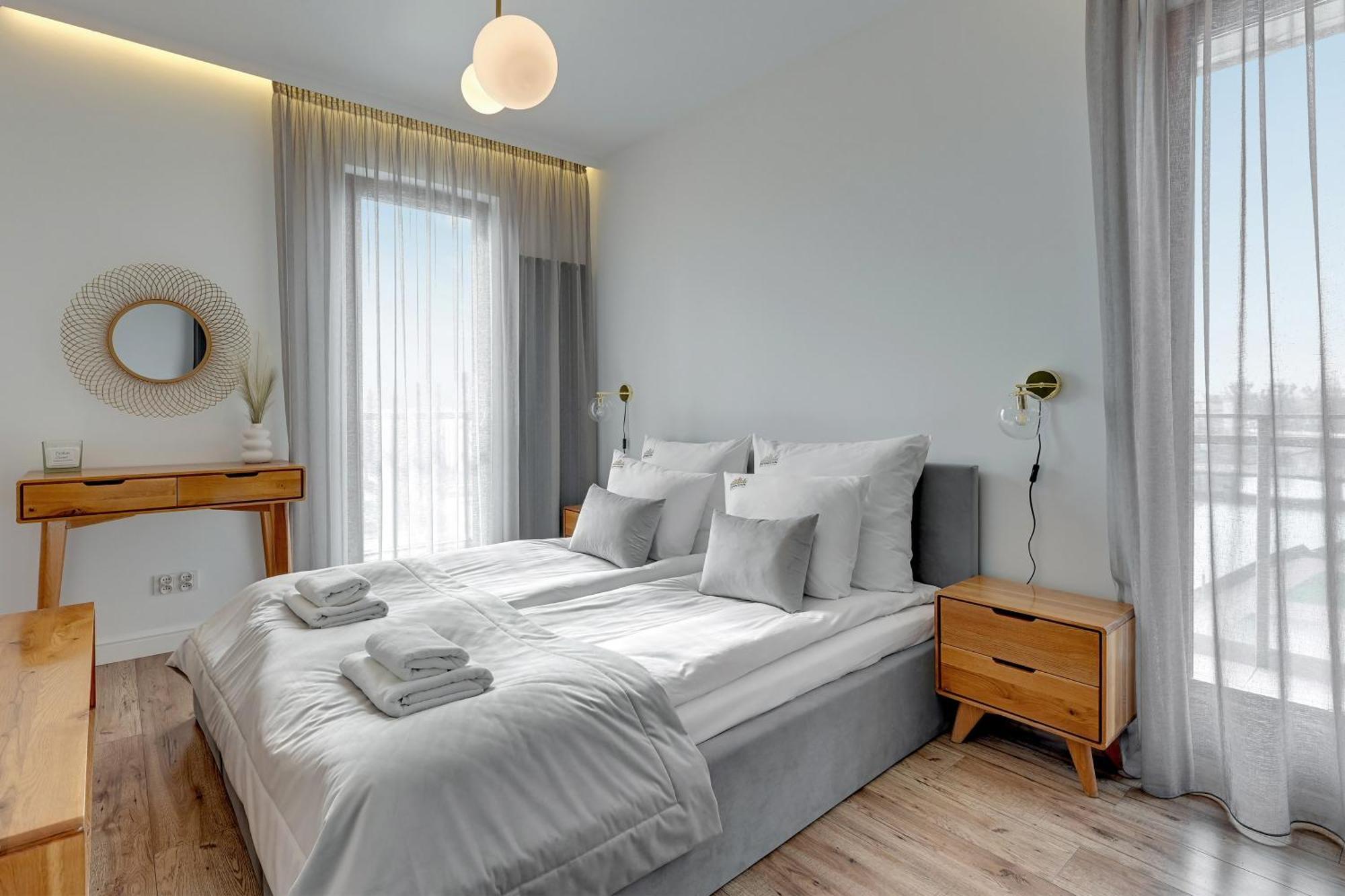 Aura - Riverside & Parking By Downtown Apartments Gdańsk Exterior foto