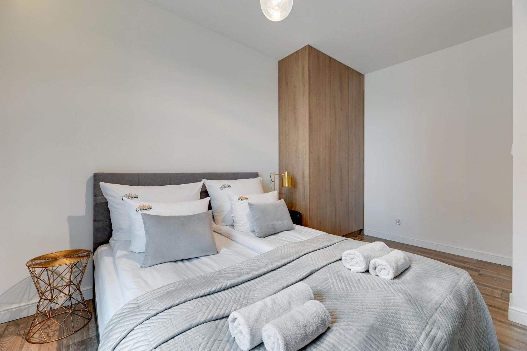 Aura - Riverside & Parking By Downtown Apartments Gdańsk Cameră foto
