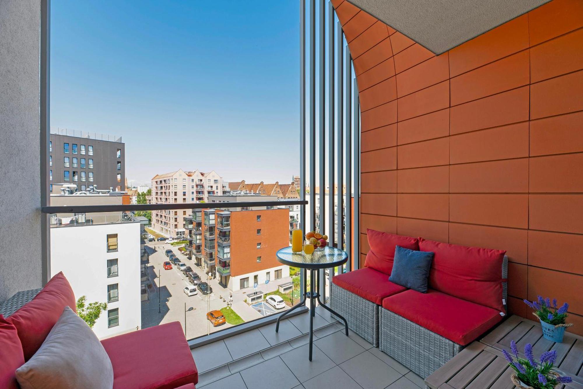 Aura - Riverside & Parking By Downtown Apartments Gdańsk Cameră foto